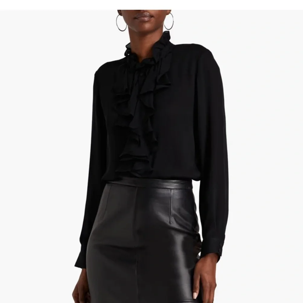 Nili Lotan x Target Black Sleeveless Blouse Black Size M – Like New - Picture 1 of 3